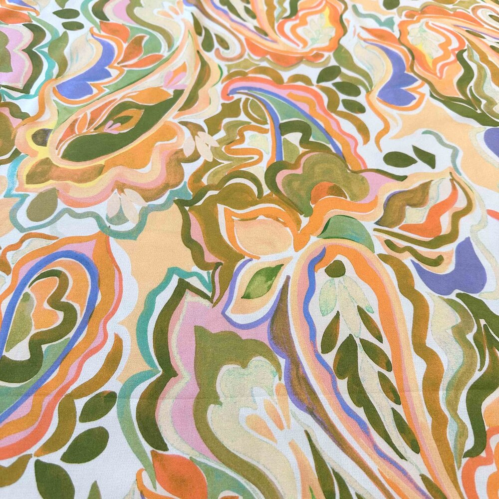 Viscose Stretch Poplin 4392