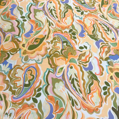 Popeline Viscose Stretch 4392