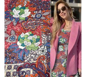 Viscose Satijn Inkjet 4455