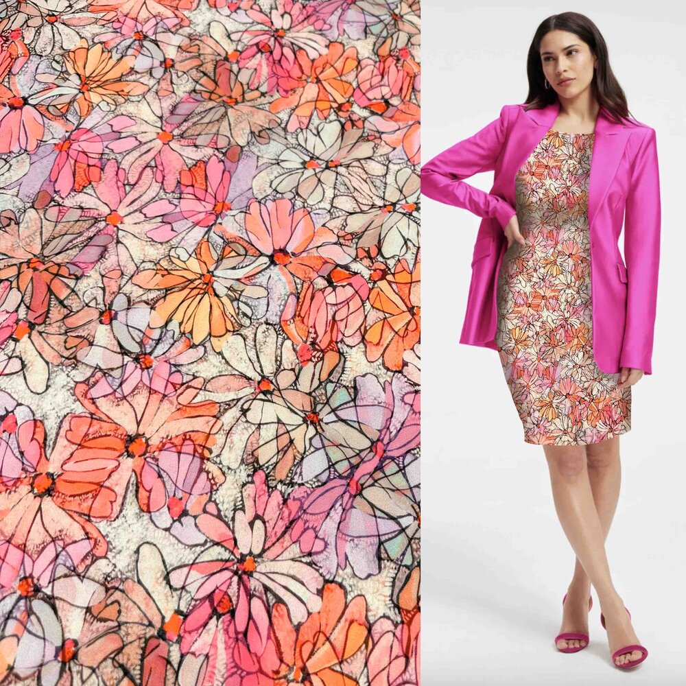 Sergé extensible 4456 Sergé extensible 4456