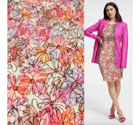 Sergé extensible 4456 Sergé extensible 4456