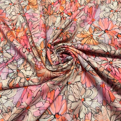 Sergé extensible 4456 Sergé extensible 4456