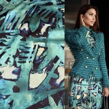 Jet d'encre extensible en soie 4468 Jet d'encre extensible en soie 4468