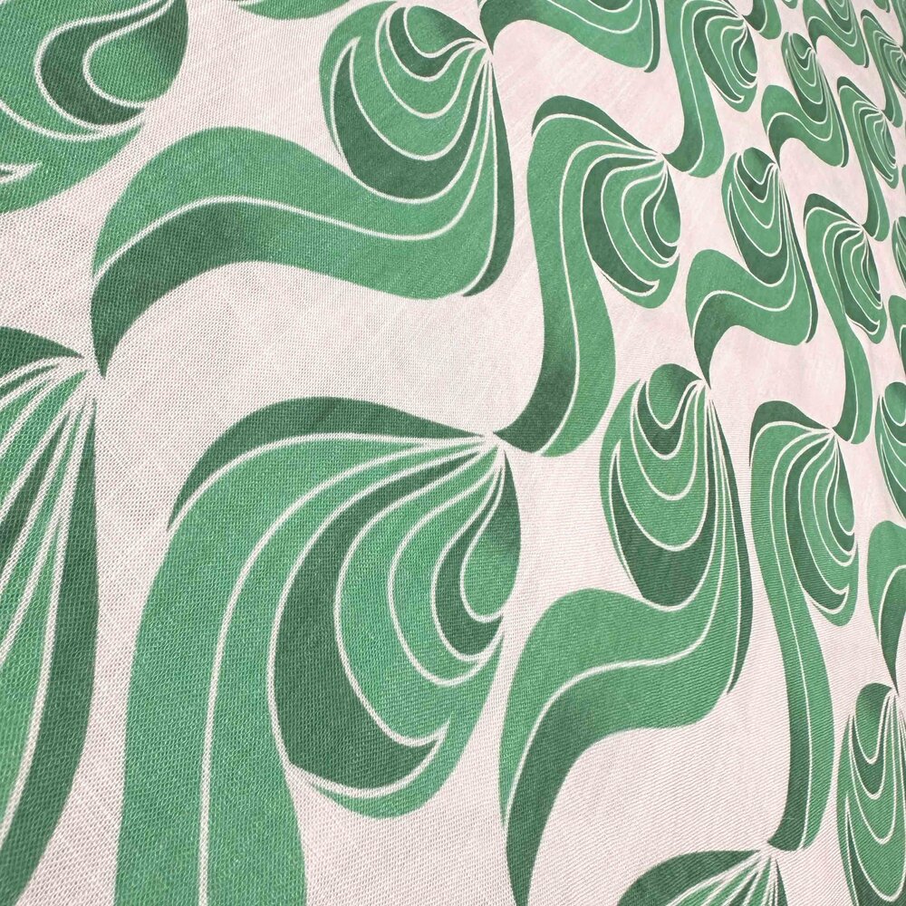 Viscose Jet d'encre aspect lin 4471