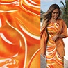 Viscose Jet d'encre aspect lin 4489 Viscose Jet d'encre aspect lin 4489