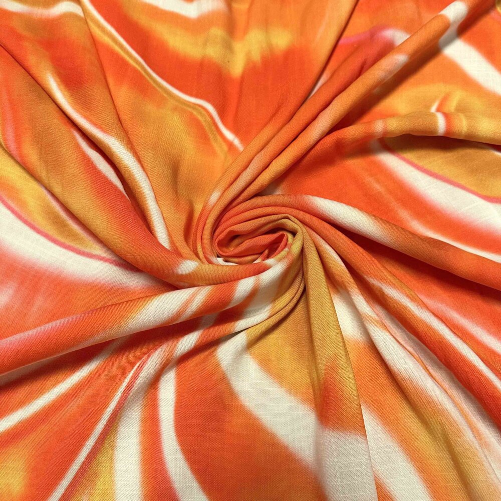 Linen look Viscose Inkjet 4489 Linen look Viscose Inkjet 4489
