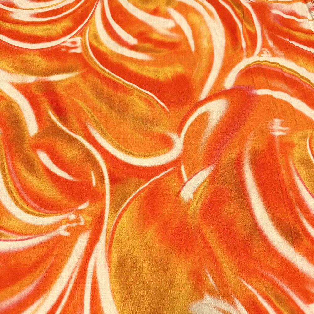 Linen look Viscose Inkjet 4489 Linen look Viscose Inkjet 4489