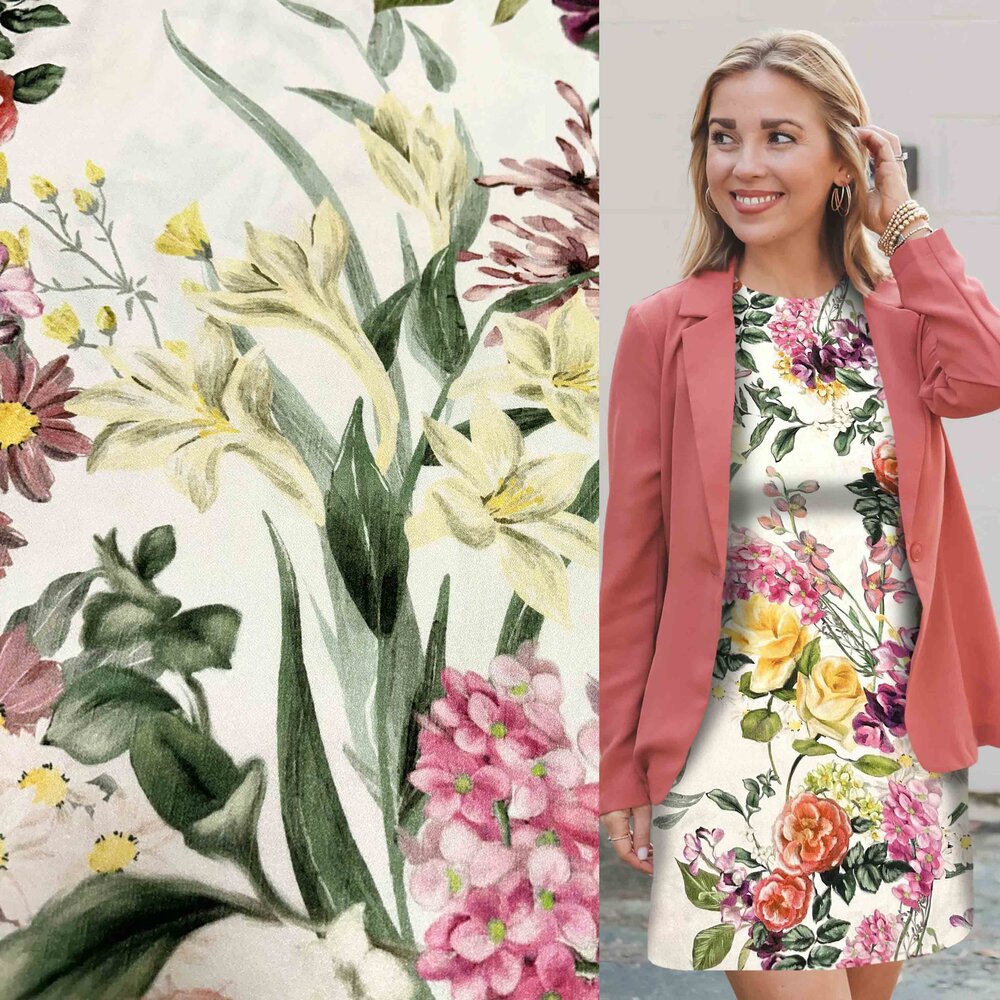 Viscose Crepe Stretch 4494