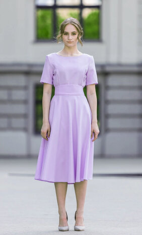 Scuba Crêpe CR18 - licht lila Scuba Crêpe CR18 - licht lila