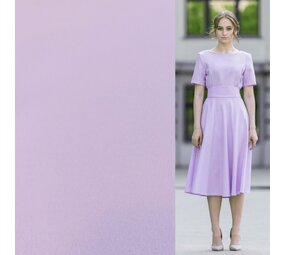 Crêpe Scuba CR18 - lilas clair Crêpe Scuba CR18 - lilas clair