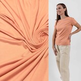 Jersey viscose 4510 - saumon Jersey viscose 4510 - saumon