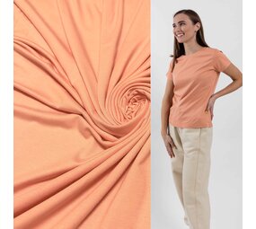 Viskosejersey 4510 – Lachs Viskosejersey 4510 – Lachs