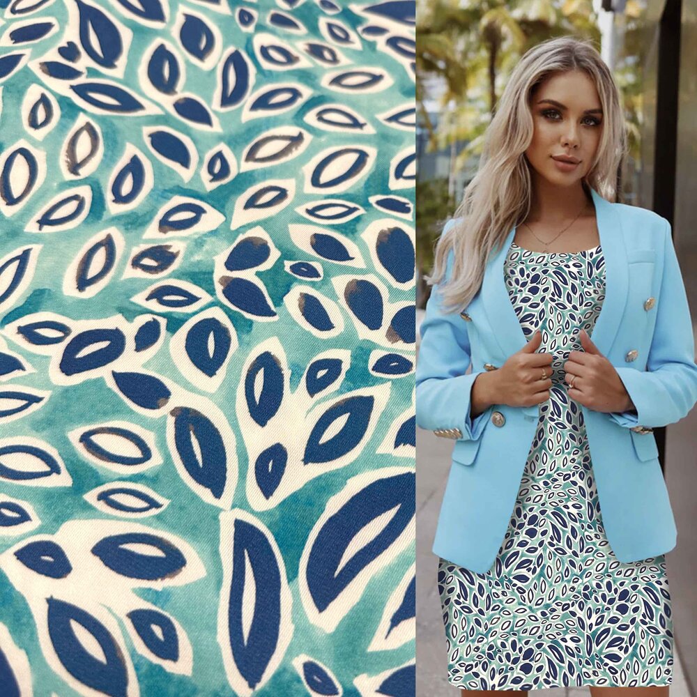 Sergé extensible 4519