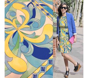 Viscose Satijn Inkjet 4524 Viscose Satijn Inkjet 4524