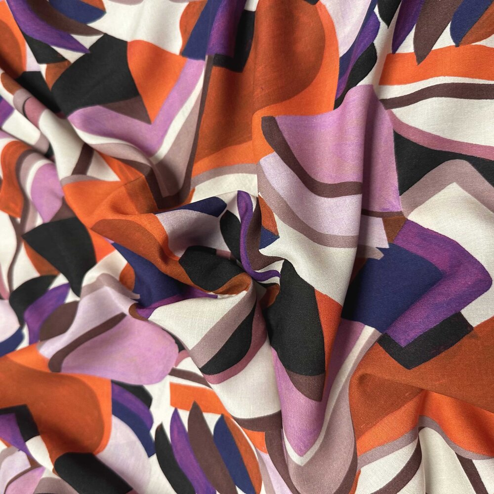 Batiste Viscose Jet d'Encre 4526 Batiste Viscose Jet d'Encre 4526