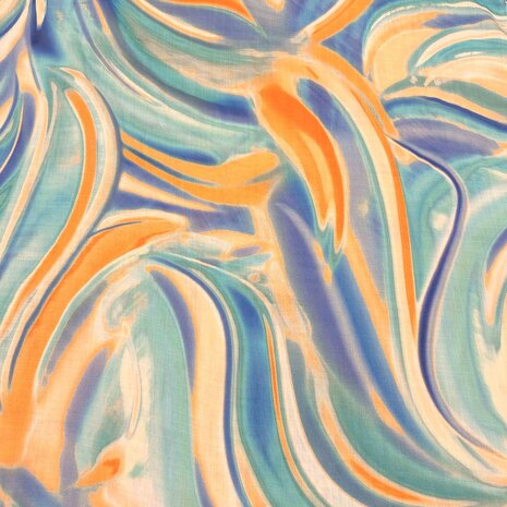 Linen look Viscose Inkjet 4531 Linen look Viscose Inkjet 4531