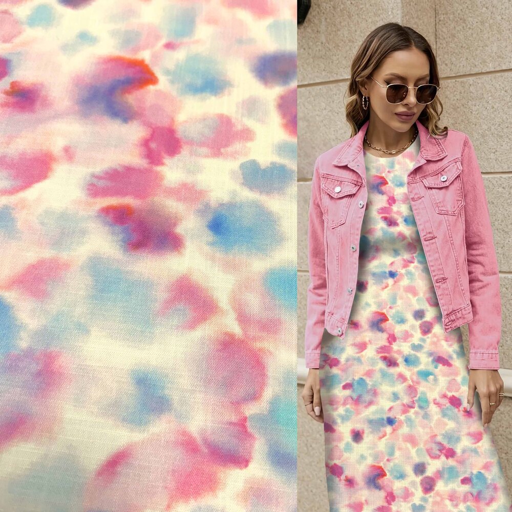 Linnenlook Viscose  Inkjet 4561