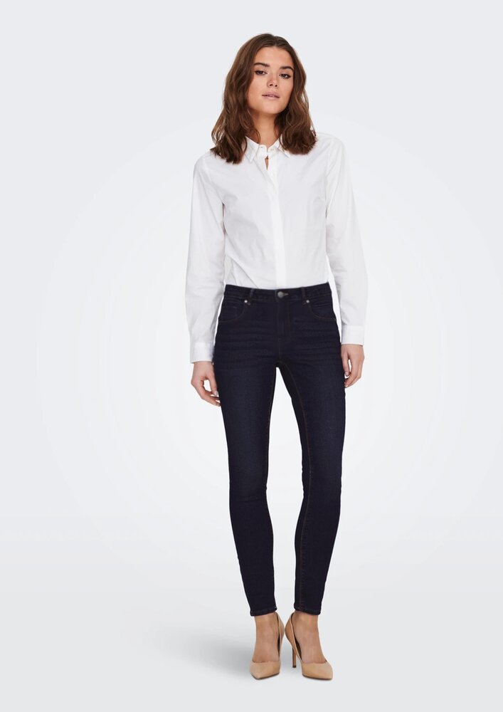 Stretch-Jeans JE64 – tiefes Dunkelblau