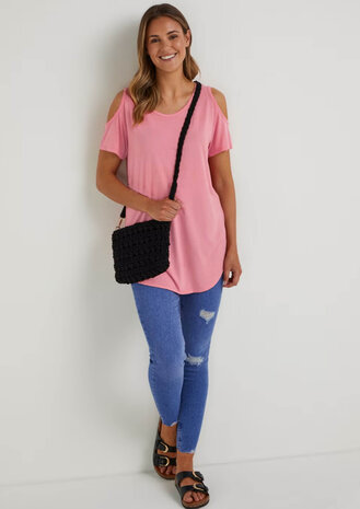 Viscose Jersey 4578 - roze Viscose Jersey 4578 - roze