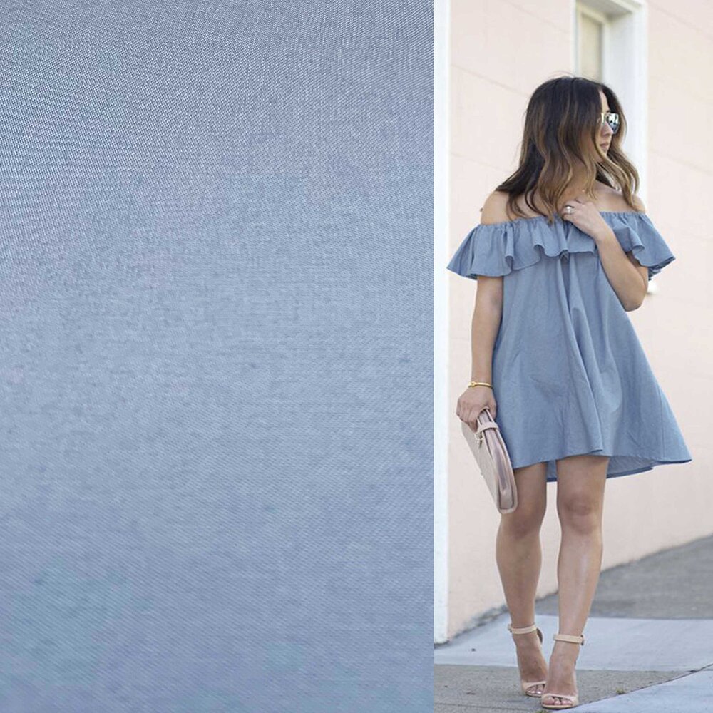 Jean Chambray JE15 - bleu clair Jean Chambray JE15 - bleu clair