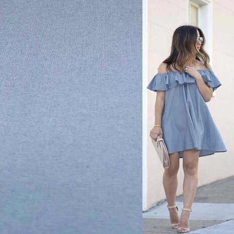 Jean Chambray JE15 - bleu clair Jean Chambray JE15 - bleu clair