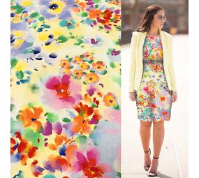 Viskose-Stretch-Popeline 4596 Viskose-Stretch-Popeline 4596