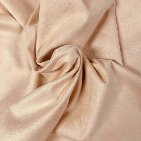 VJ COUPON - Suede Stretch SU30 - light salmon pink 95X148CM (VLK) VJ COUPON - Suede Stretch SU30 - light salmon pink 95X148CM (VLK)