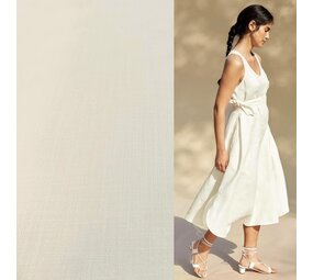 Stretch-Leinen L39 – Creme Stretch-Leinen L39 – Creme