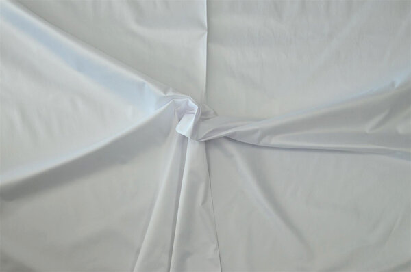 VJ-Gutschein - Glänzendes Baumwollgewebe Uni S14 - weiß 75 x 140 cm (VLK)