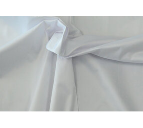 VJ COUPON - Gloss Cotton Uni S14 - white 75X140CM (VLK)