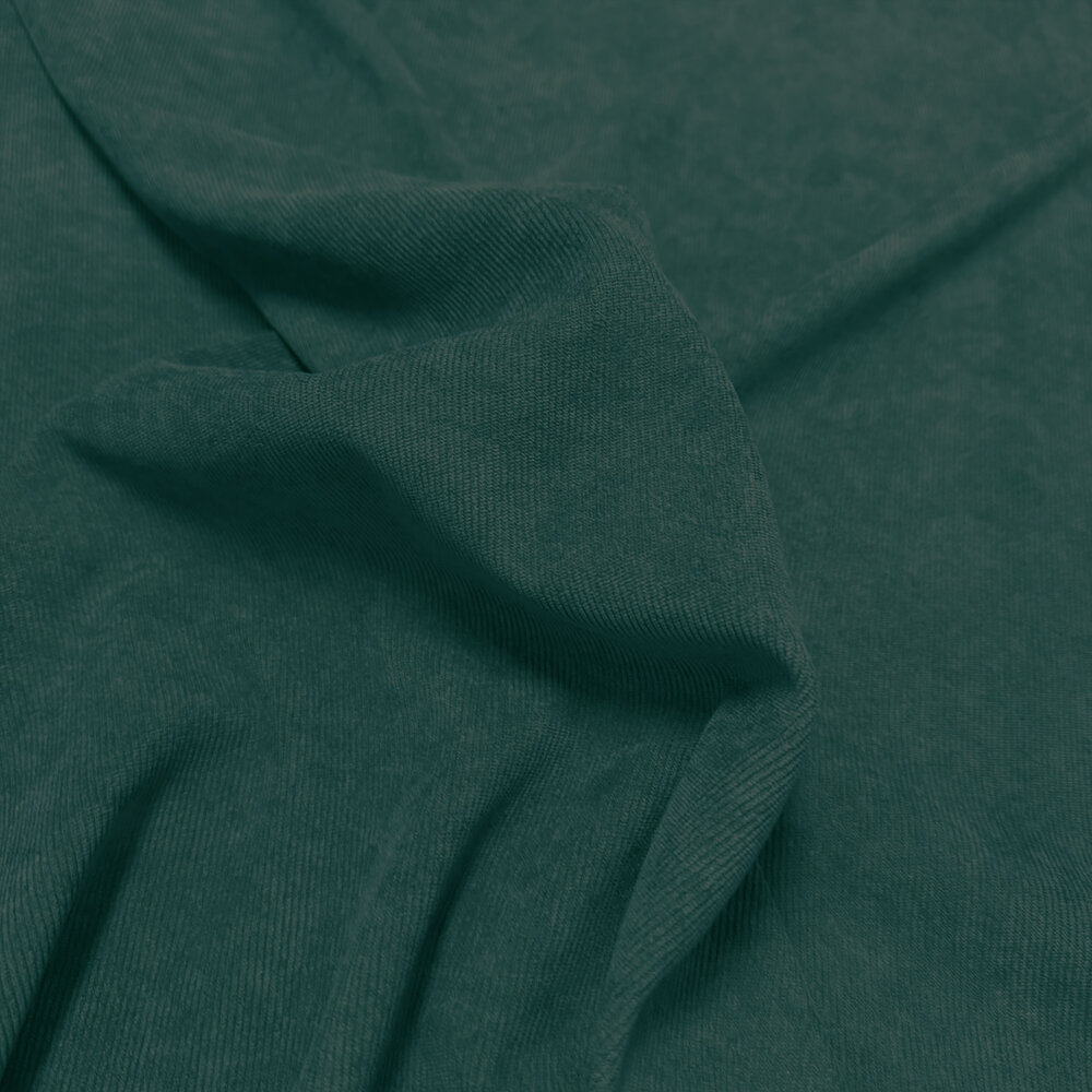 Fine Corduroy - BA07 - Bottle Green Fine Corduroy - BA07 - Bottle Green