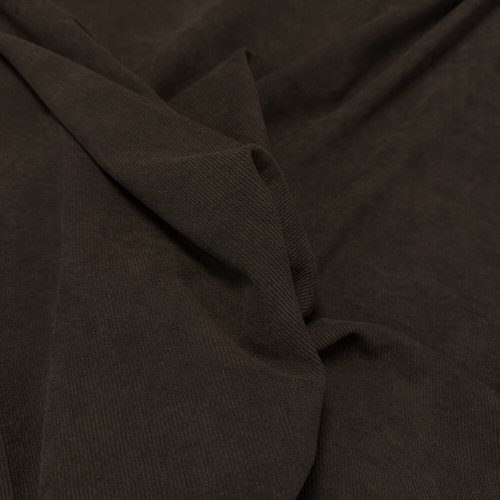 Fine Corduroy - BA13 - Dark Brown Fine Corduroy - BA13 - Dark Brown