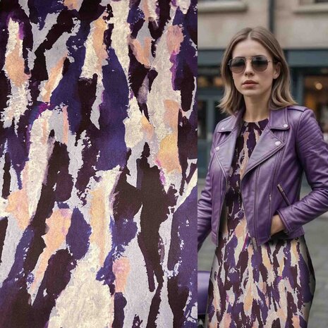 Zijde stretch inkjet 4677 Zijde stretch inkjet 4677