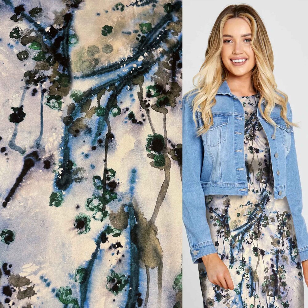 Viscose jet d'encre extensible 4710