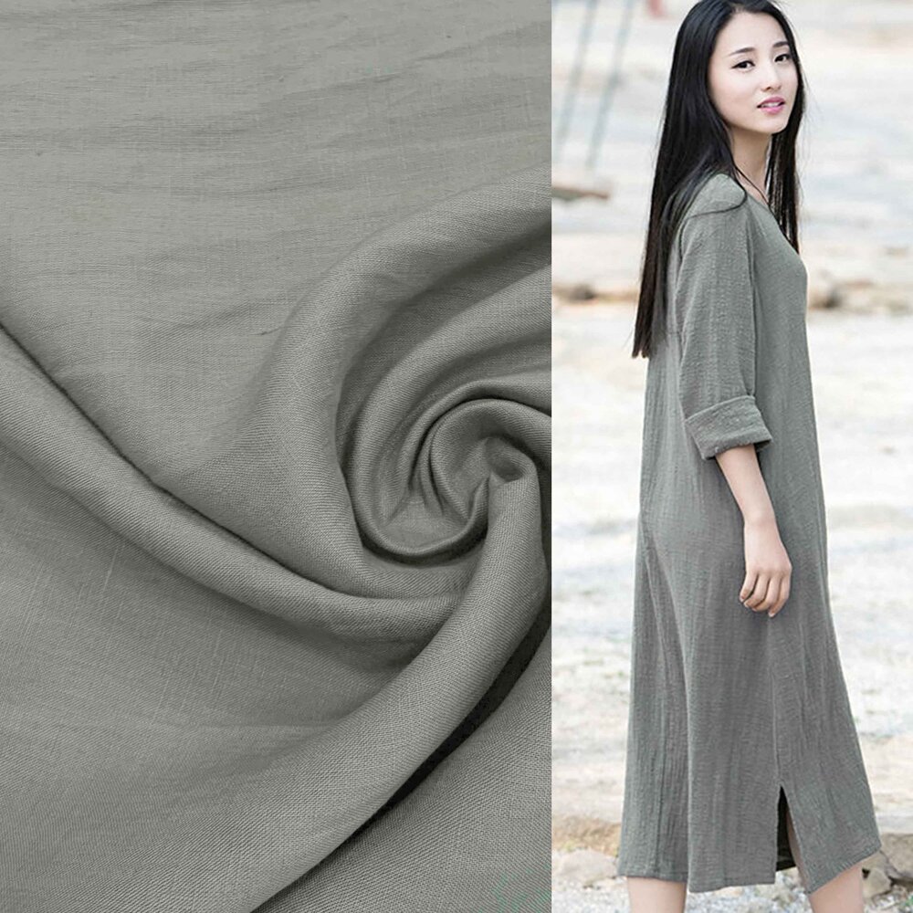 Linen Super Fine LV13 - steel grey Linen Super Fine LV13 - steel grey