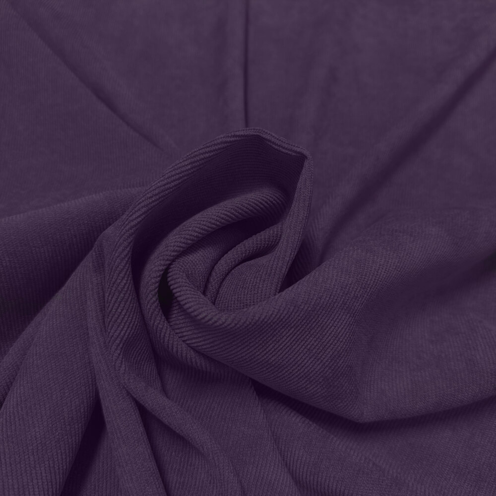 Velours Côtelé Fin - BA18 - Violet Velours Côtelé Fin - BA18 - Violet