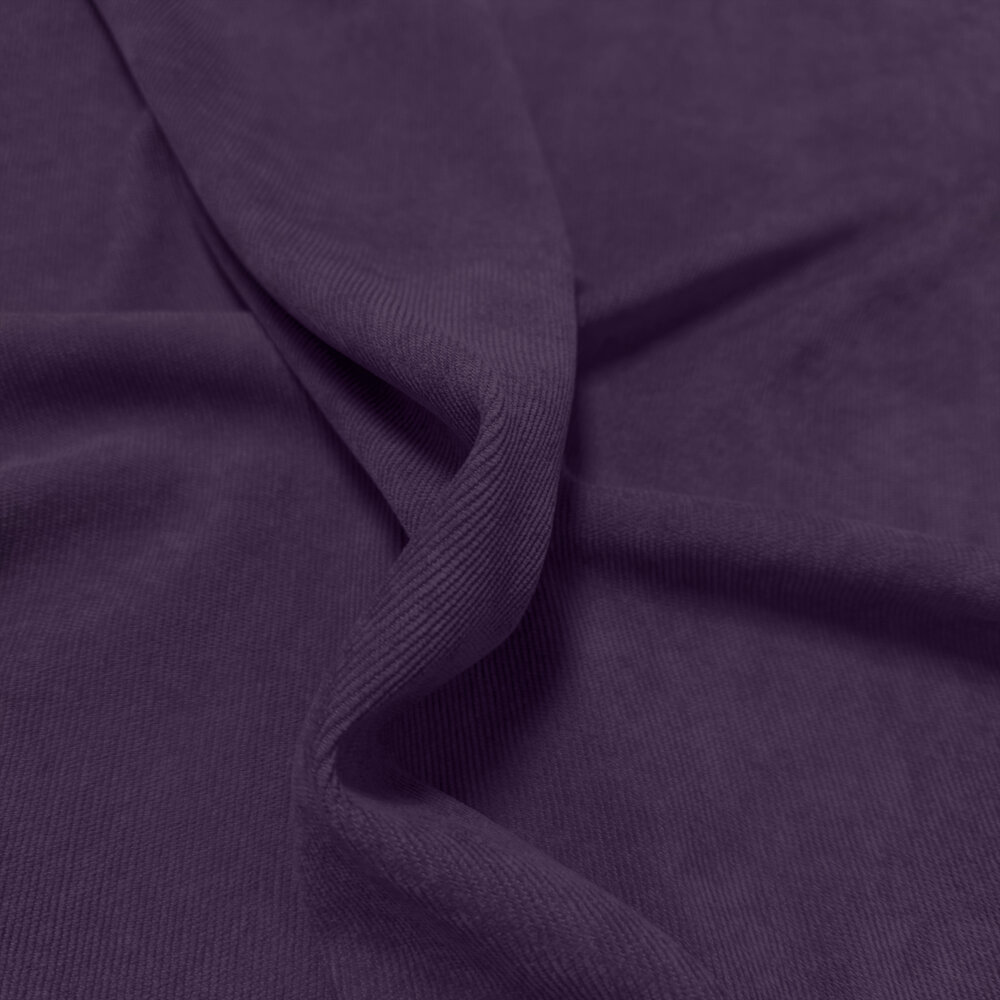 Velours Côtelé Fin - BA18 - Violet Velours Côtelé Fin - BA18 - Violet