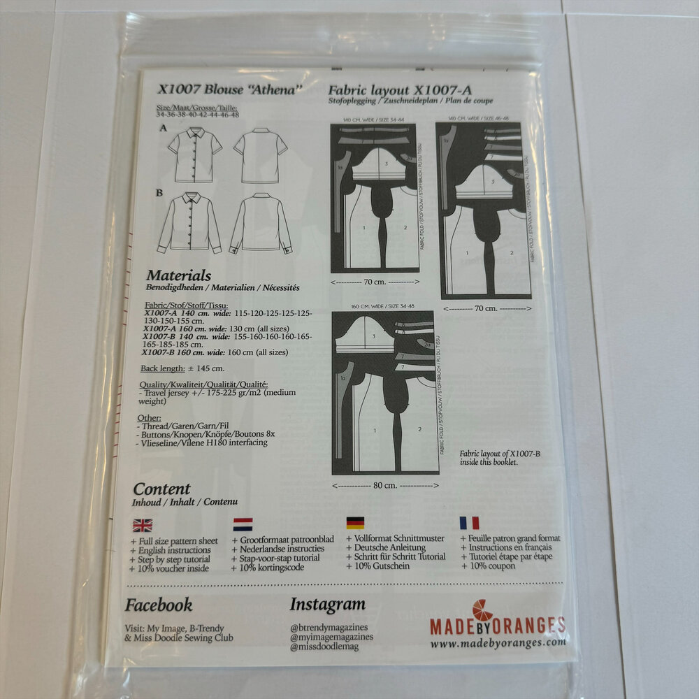 Blouse Athena X1007 Blouse Athena X1007