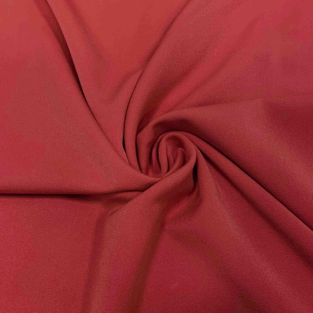 Gabardine Terlenka Stretch (zwaar)  WT76 - warm rood
