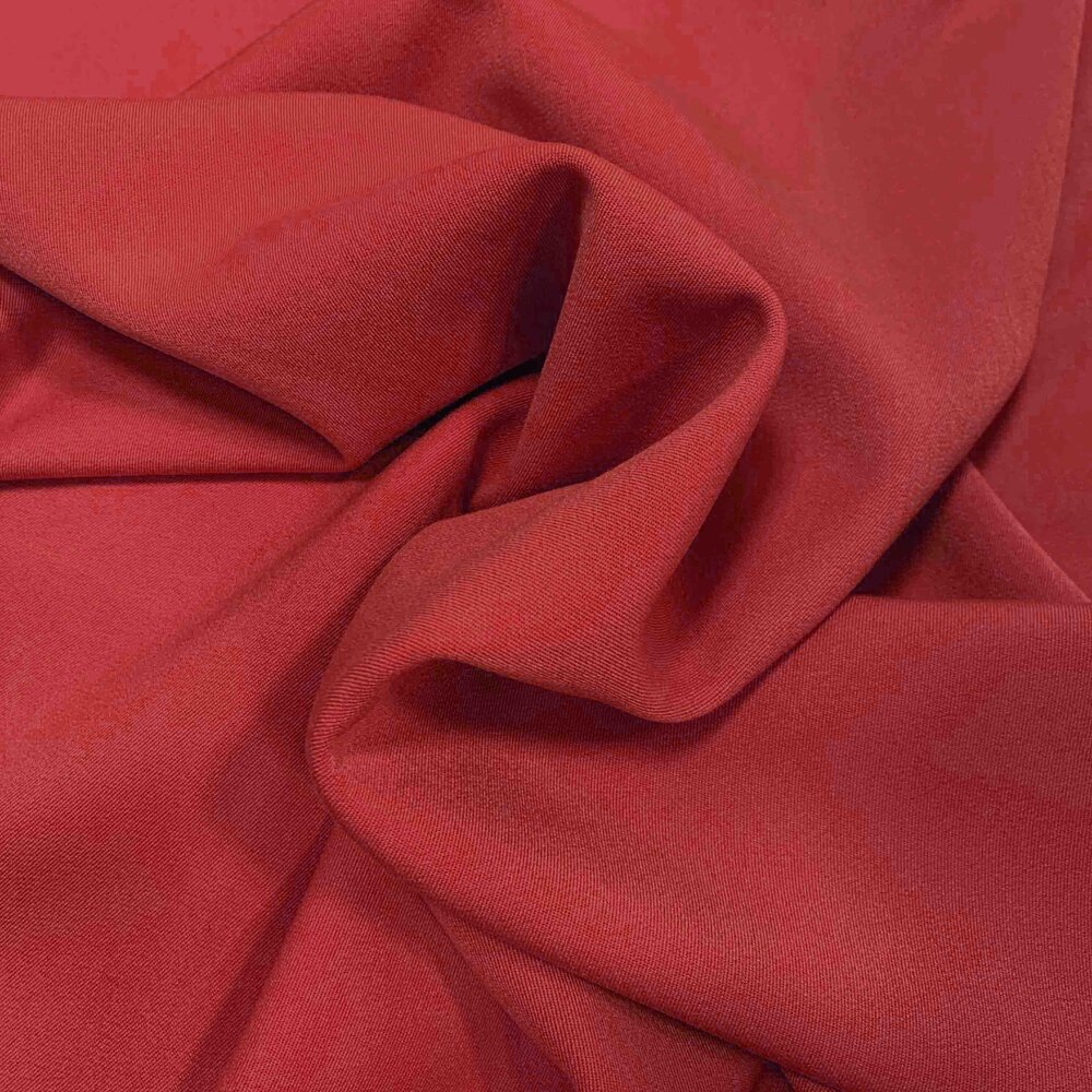 Gabardine Terlenka Stretch (épaisse) WT76 - rouge chaud