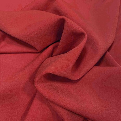 Gabardine Terlenka Stretch (schwer) WT76 - warmes Rot Gabardine Terlenka Stretch (schwer) WT76 - warmes Rot