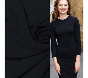 Kreppjersey 4753 – dunkelblau