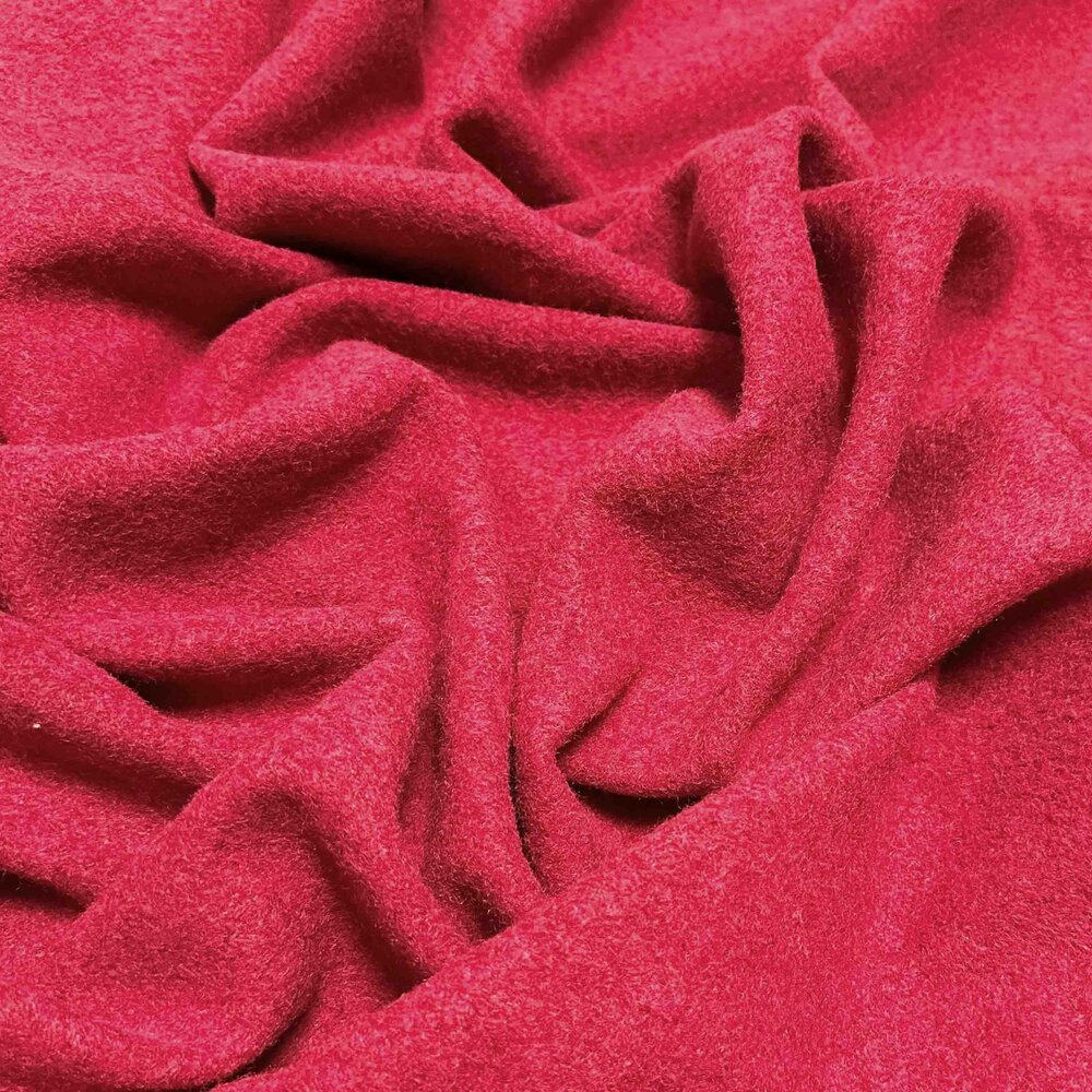 Tissu pour manteau MS01 - fuchsia Tissu pour manteau MS01 - fuchsia