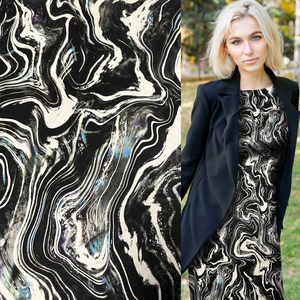 Viscose jet d'encre extensible 4772 Viscose jet d'encre extensible 4772