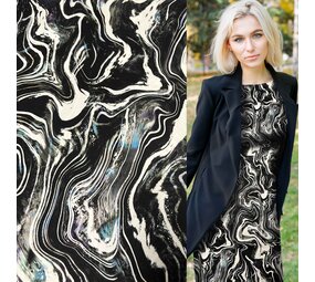 Viscose jet d'encre extensible 4772 Viscose jet d'encre extensible 4772