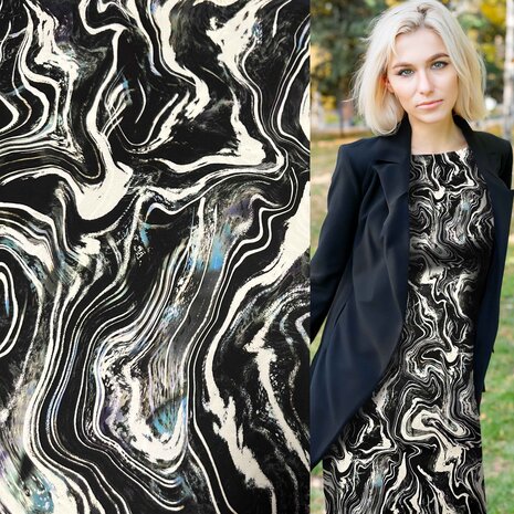 Viscose jet d'encre extensible 4772 Viscose jet d'encre extensible 4772