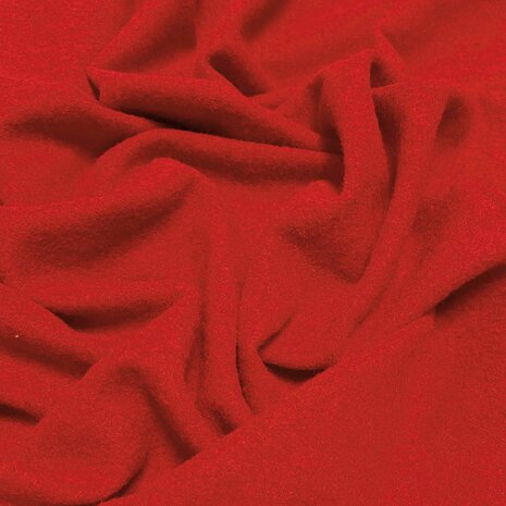 Tissu pour manteau MS02 - rouge