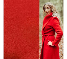 Mantel stof MS02 - rood