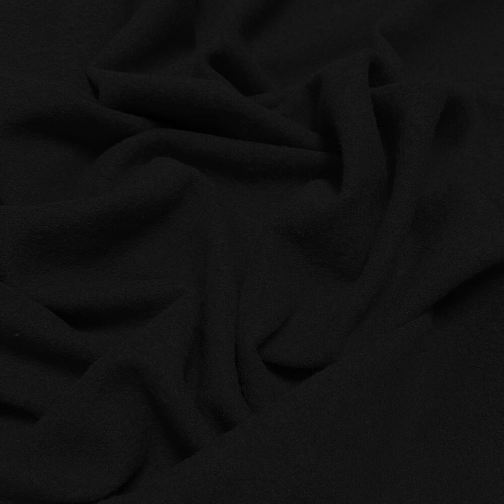 Mantel stof MS03 - zwart Mantel stof MS03 - zwart