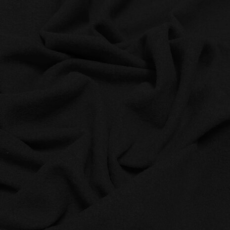 Tissu pour manteau MS03 - noir